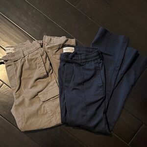 Abercrombie Kids 11/12 Pants - Navy and Khaki